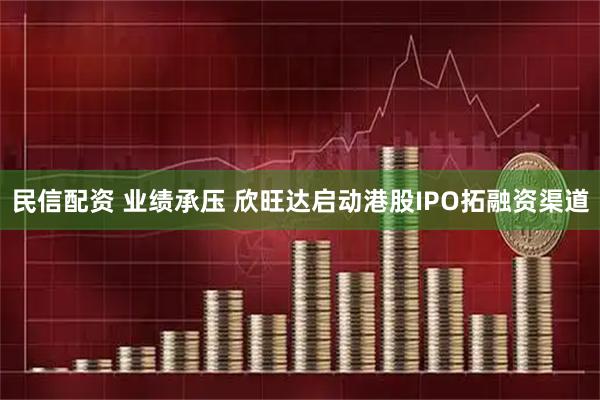 民信配资 业绩承压 欣旺达启动港股IPO拓融资渠道
